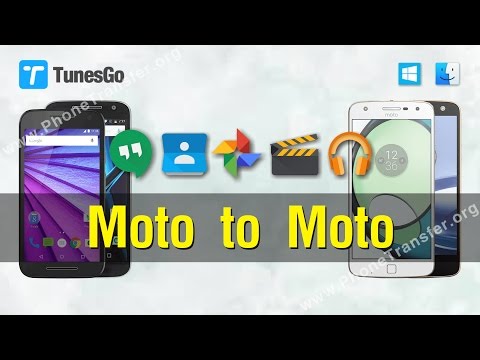 Data to Moto | How to Import Contacts, Photos, Music, Videos from Moto to Moto
