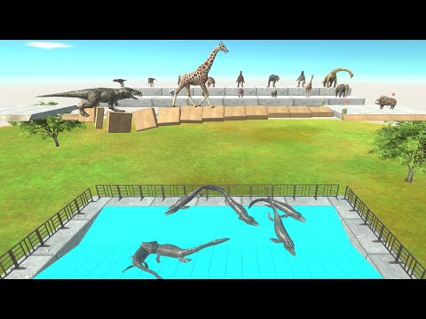 Deadly Bridge Collapse - Who Is The Survivor? ►Animal Revolt Battle Simulator