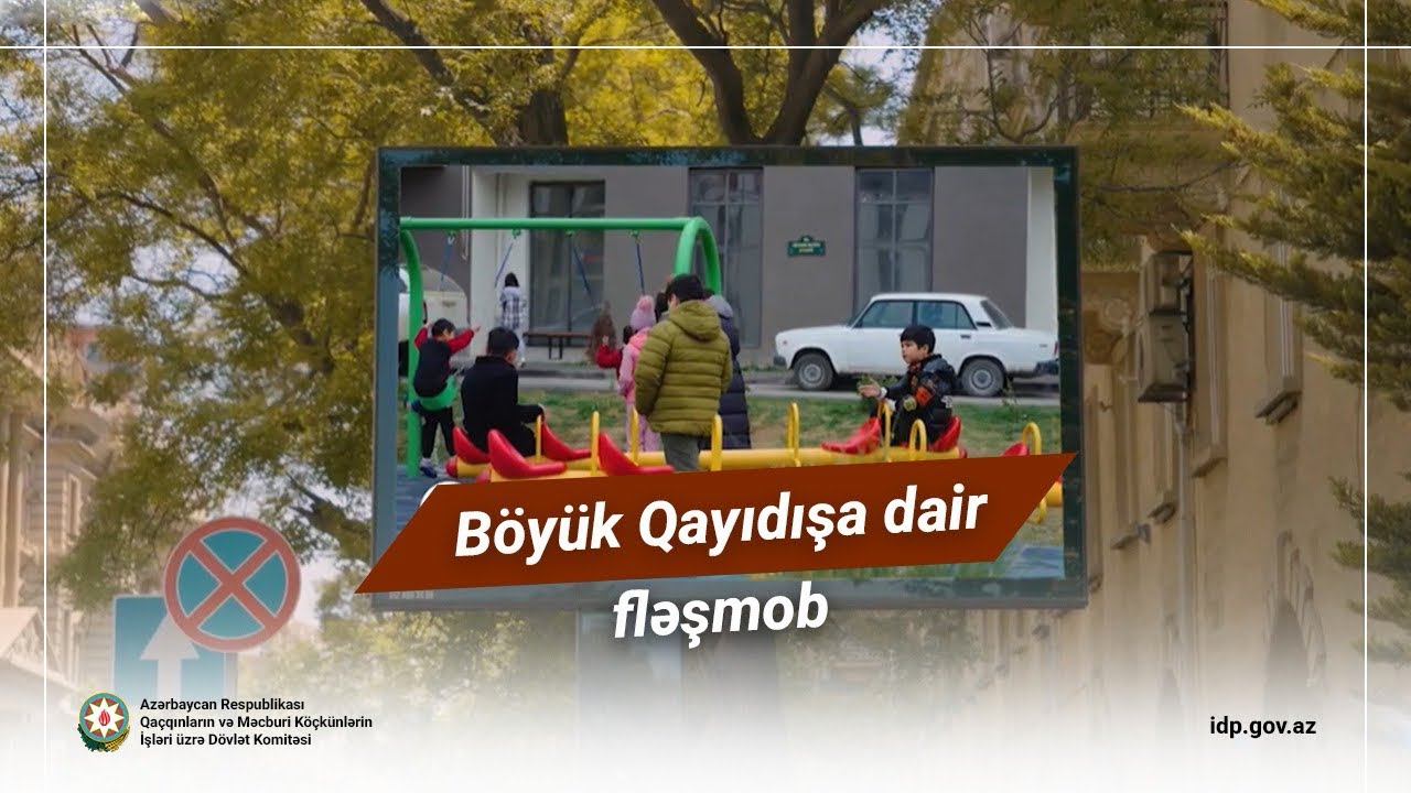 Böyük Qayıdışla bağlı fləşmob keçirilib VİDEO