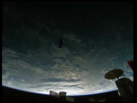 Soyuz MS-17 undocking on ISS Today!