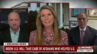 MSNBC - DEADLINE WHITEHOUSE: JULY 8, 2021 - AFGHANISTAN TROOP WITHDRAWAL