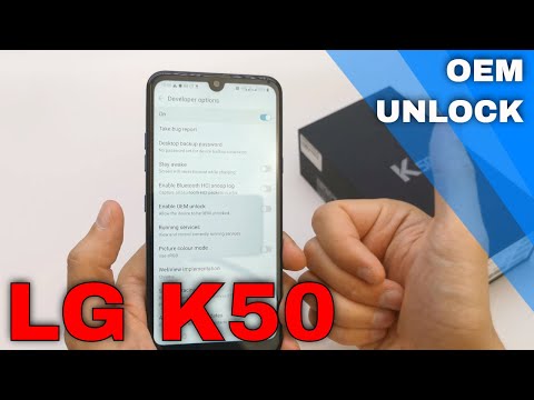 HOW TO ENABLE OEM UNLOCK ON LG K50