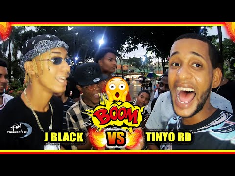 TINYO RD vs J BLACK 💥😱 #Improvising in the Invivienda Park Freestyle 2021 (Fm Productions)
