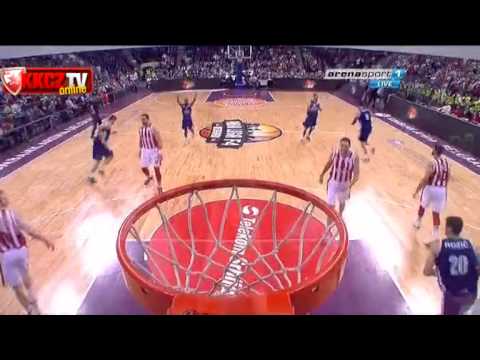 Crvena zvezda Telekom : Cibona 70-75 | Highlights [F4 ABA lige, Polufinale | 24.04.2014.]