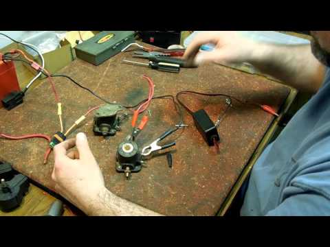 How to test a marine solenoid for a starter and a choke. fix your outboard