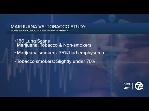 Study finds smoking marijuana may do more harm to your lungs than smoking cigarettes