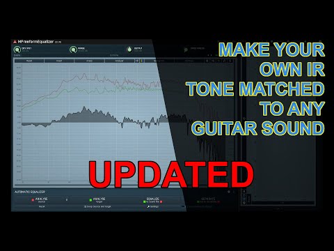 Make your own IR tone-matched to any guitar sound (Updated)