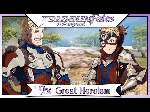 Fire Emblem Fates Conquest - Part 20  | Paralogue 19 - Great Heroism! [Non-DLC English Walkthrough]