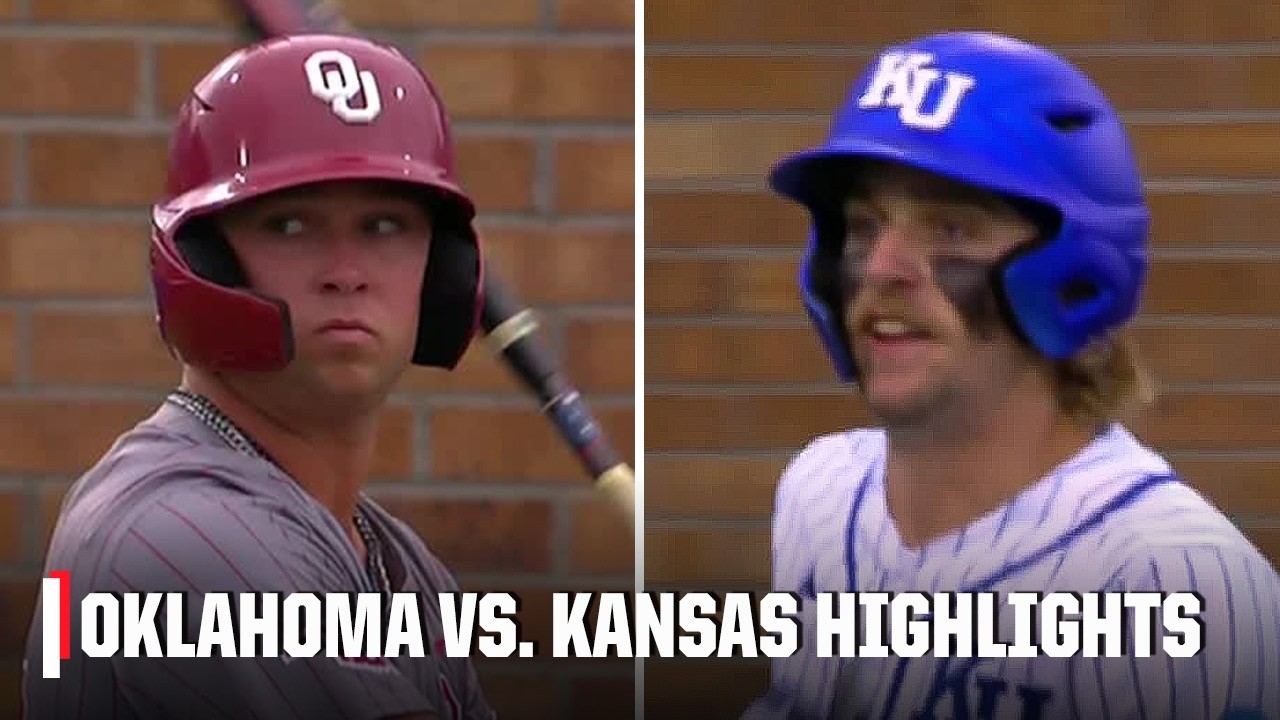 Oklahoma Sooners vs. Kansas Jayhawks | Super Regional Highlights | ESPN College Baseball