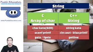 Belajar Pemrograman Dasar C++ #13 - String dan Array of String di C++