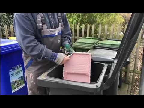 Lifehack Malerarbeiten Farbwanne mehrmals benutzen Nachhaltigkeit