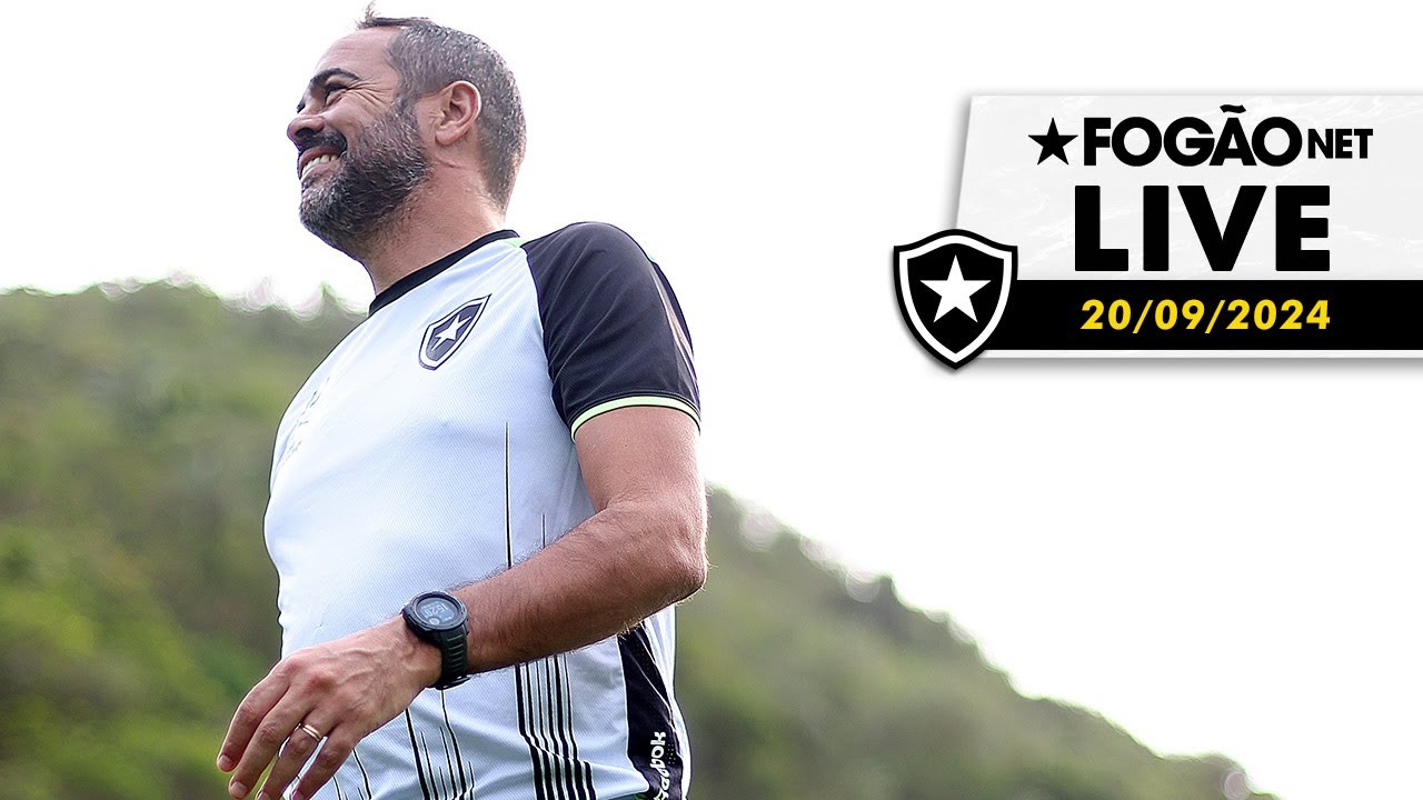 LIVE | Botafogo muda chave para o Brasileirão e já tem clássico pela frente