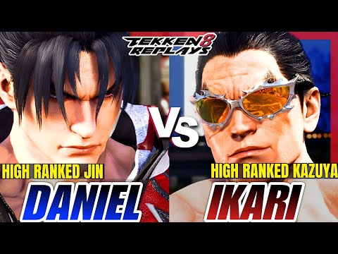 Tekken 8 | Danielmado (Jin) vs Ikari (Kazuya) | High Level Ranked Match Replay