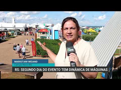 Expoagro Cotricampo | Rio Grande do Sul: segundo dia do evento tem dinâmica de máquinas |Canal Rural