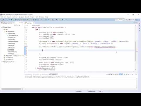 014 JavaFX 8 GUI - Tolle Benutzeroberflächen bauen - ChoiceBox