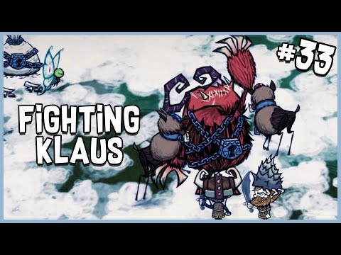 🌙 Fighting Klaus & Hounds Interrupt in Don't Starve Together (Return of Them Beta) (Part 33)