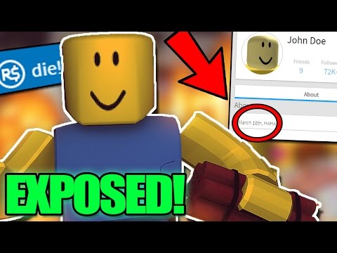 Omg 100 Proof Hacker John Doe Exposed In Roblox Don T Play March 18th Free Online Games - roblox john doe obby