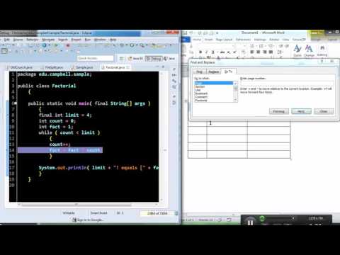 Tracing Java Variables
