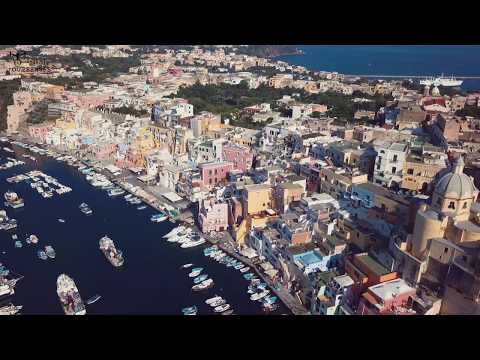 Colorful Procida Italy by Drone