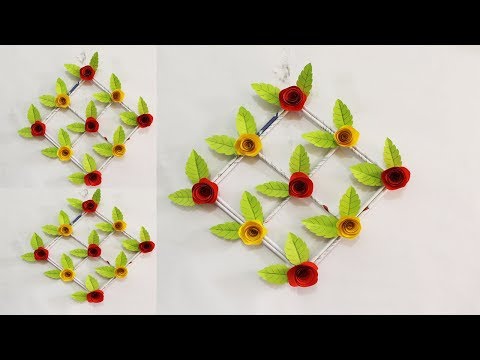 How To Make Wall Hanging With Paper #Paper_Craft #Wall_Hanging_BY Life Hacks 360