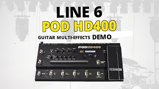 Video thumbnail for LINE 6 POD HD400 Demo by Guitar Gear Spot