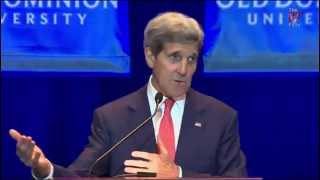 Calling climate 'global threat', Kerry boasts US military 'first to deploy solar' in Afghanistan