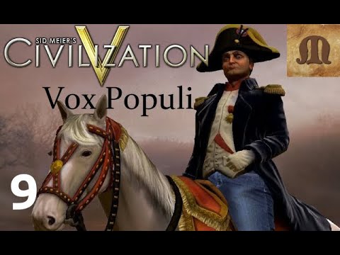 Let's Play Civilization 5 Vox Populi - France ep.9 (deity, epic)