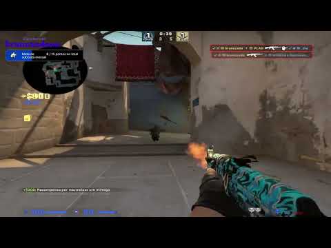 Então toma bracinho do Kscerato no 1x3