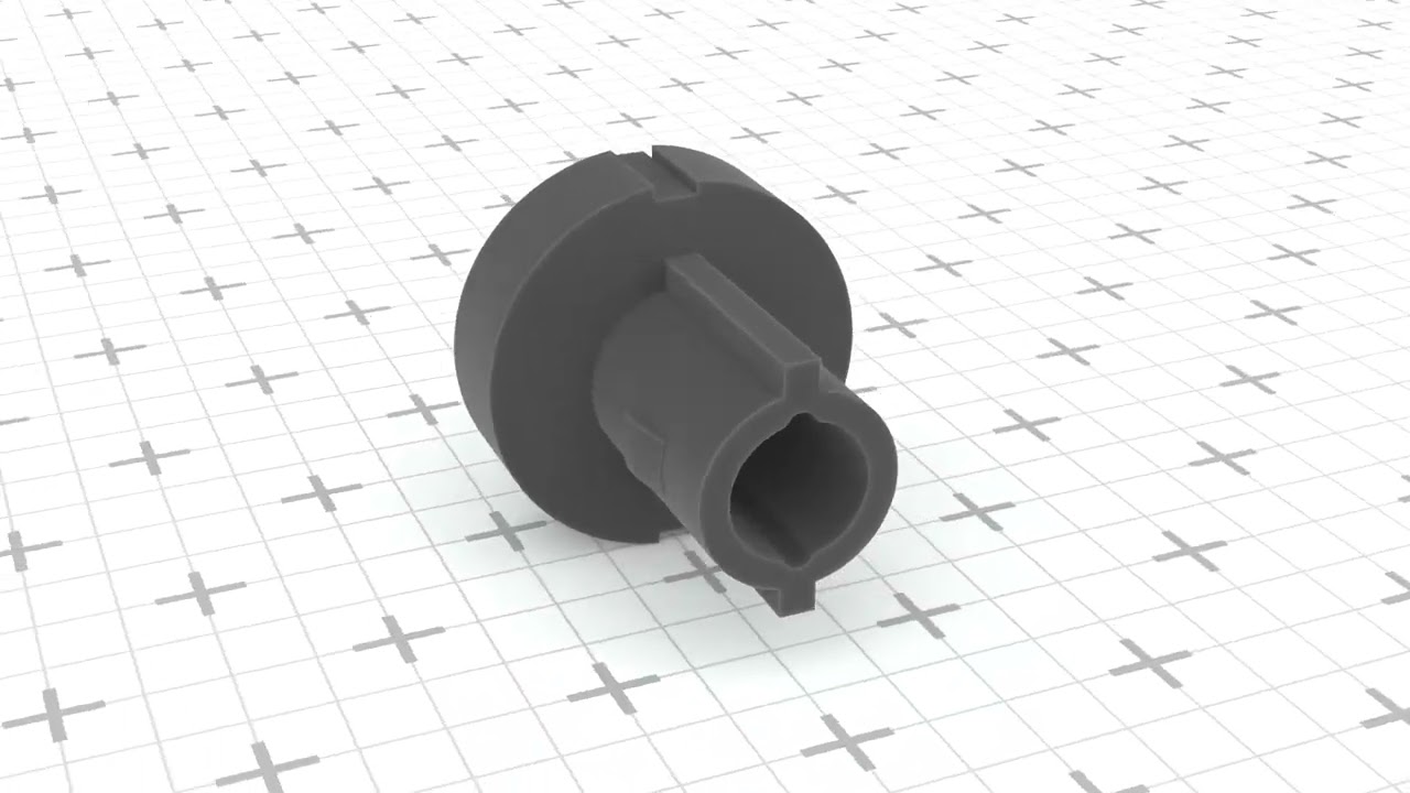 ミーレ コーヒーマシン ブラケット キャップ 10483850 3Dプリントモデル