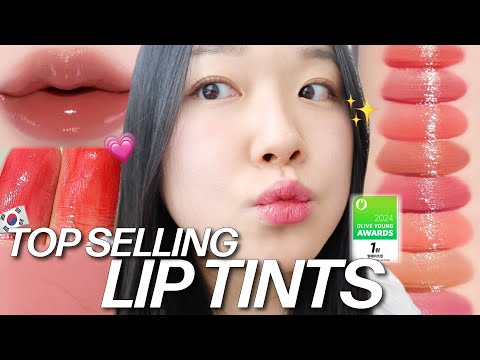🔥BEST LIP TINTS IN KOREA RIGHT NOW! What everyone is using - glossy lips vs matte lips? 😱