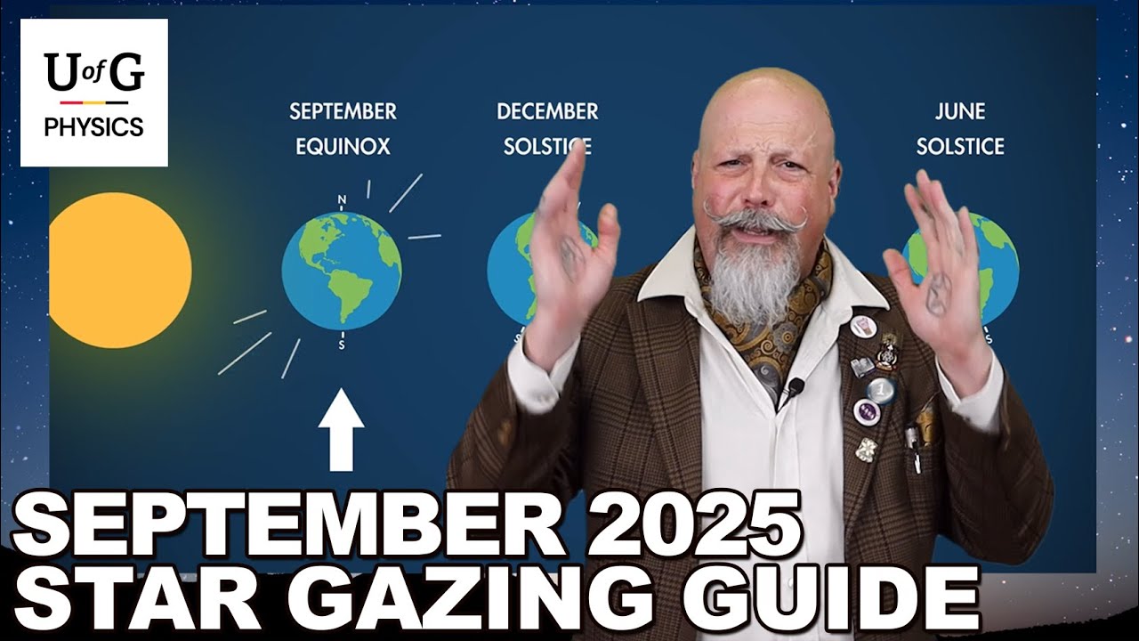 September 2025 Star Gazing Guide #astronomy #guelphphysics #astrophysics