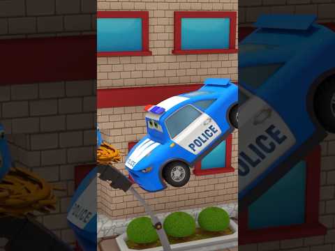 🚓 Law & Order in Motorville! | Police Car on Duty 🛑👮‍♂️ #cars #cartoon #forkids #forchildren