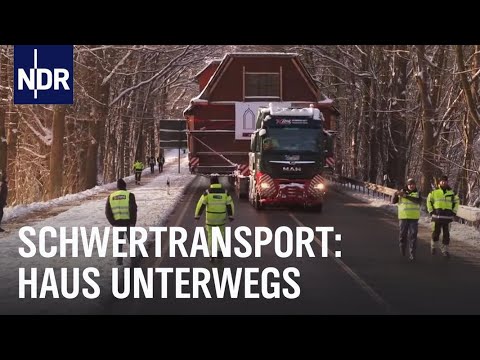 Ein Haus auf Reisen: Schwertransport durch die Nordheide | Die Nordreportage | NDR Doku