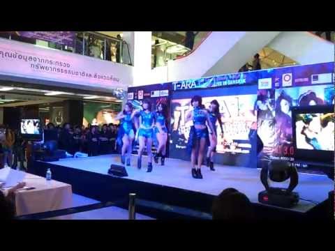 [HD][QUEEN'S CAM] 120428 LAPiSTAR'Z cover T-ARA at LoveyDoveyinBKK dance contest (R1)