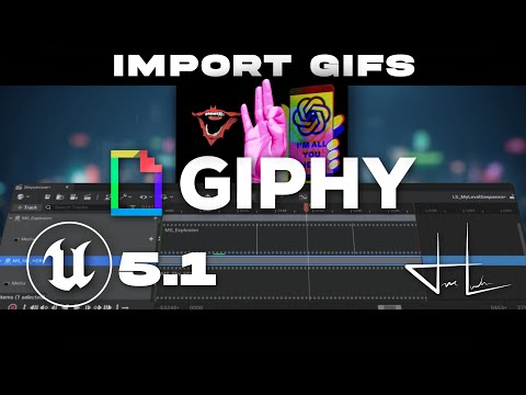 How to Import Gifs in Unreal Engine 5.1