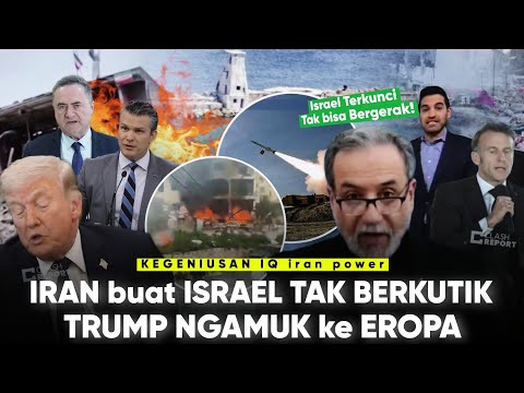 DIkalahkan IRAN AS Ngamuk ke Skutunya “ISRAEL Gak bisa apa2 Lagi” PRancis Olok2 Lagi TRUMP!