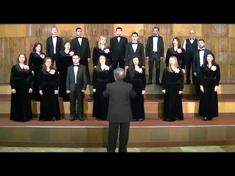 Eusebie Mandicevschi - Liturghia nr.7, în mi major, pentru cor mixt la patru voci 1899 Corul Moldova