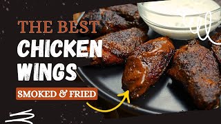 Smoked Then Fried Wings | Weber Smokey Mountain