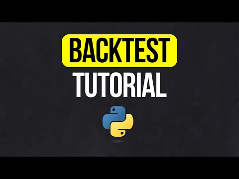 How to Backtest a Trading Strategy in Python (Step-by-Step Beginner Tutorial)