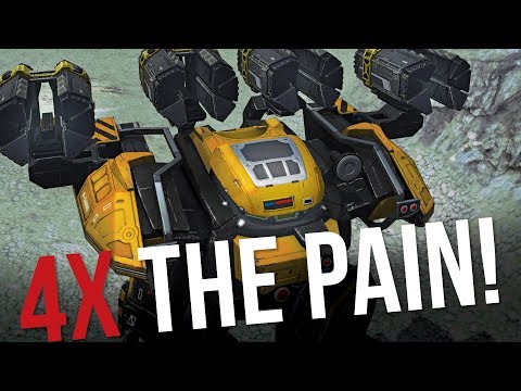 🔴 War Robots - Behemoth Pummeling Red Team With Max Damage Exodus Rockets | Live Stream Gameplay