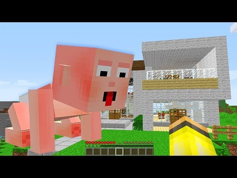 DEV BEBEK EVİMDE ORTAYA ÇIKTI! 😱 - Minecraft