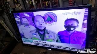 Download lagu TV LED Polytron gambar berubah warna dan getar mp3