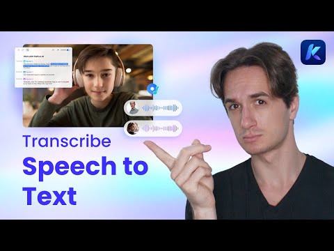 How Transcribe Speech to Text | KwiCut AI Transcription