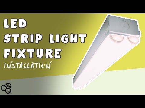 How to Install an LED Strip Light / Workshop & Garage Lighting Upgrade