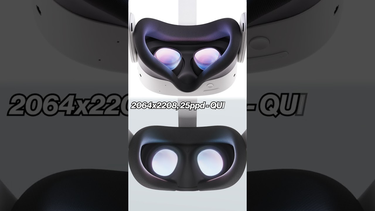 Meta Quest 3S RESOLUTION vs 2 vs 3