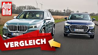 [AUTO BILD] BMW X1 vs. Audi Q3 (2023) | Der neue BMW X1 stellt sich dem Audi Q3 | Vergleich mit Denn