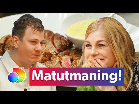 Pernilla lagar entrecote med bearnaise till erfarna kockar | Pernillas matresa | discovery+ Sverige