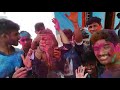 Ponnusamy friend Holi enjoy