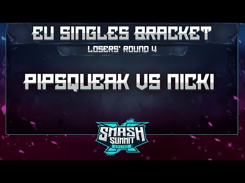 Pipsqueak vs Nicki - EU Singles Bracket: Losers' Round 4 - Smash Summit 10 | Fox vs Fox