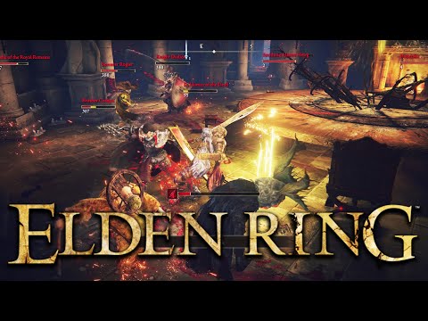 ELDEN RING: Everyone killing each other at Roundtable Hold (NPC Free-for-All Fight Club)